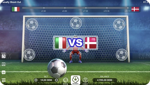 Penalty Shoot Out casino goico
